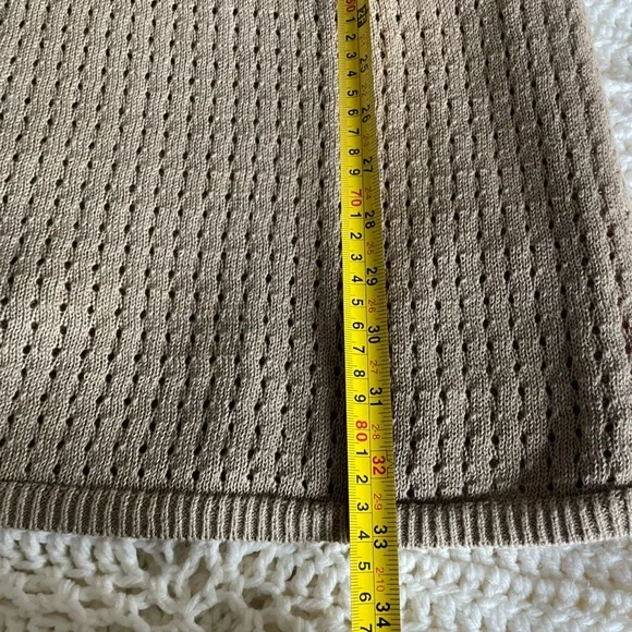 Haven Well Within Organic Cotton Linen Open Stitch Skirt XS - Picture 7 of 12